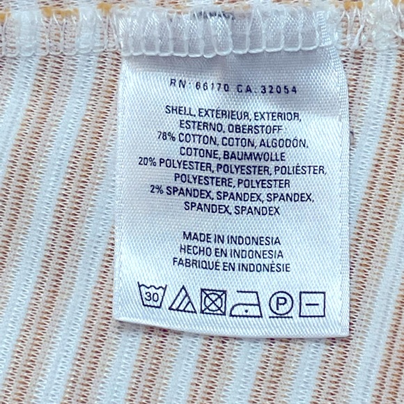 Anthropologie Deletta Isa Striped Tank Top, Sz L - Picture 5 of 7